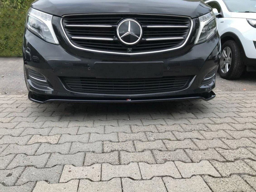 Front Splitter V.3 Mercedes V-Class W447 - Textured