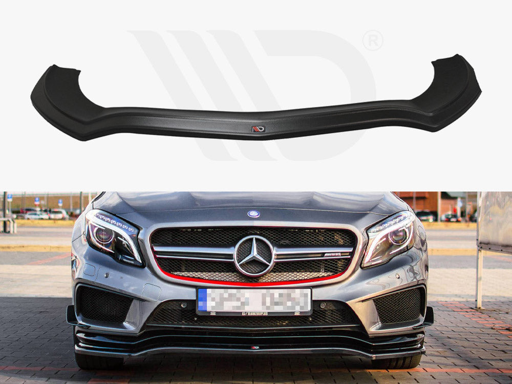 Front Splitter Mercedes-benz GLA 45 AMG SUV (X156) Pre-facelift (2014-2017)