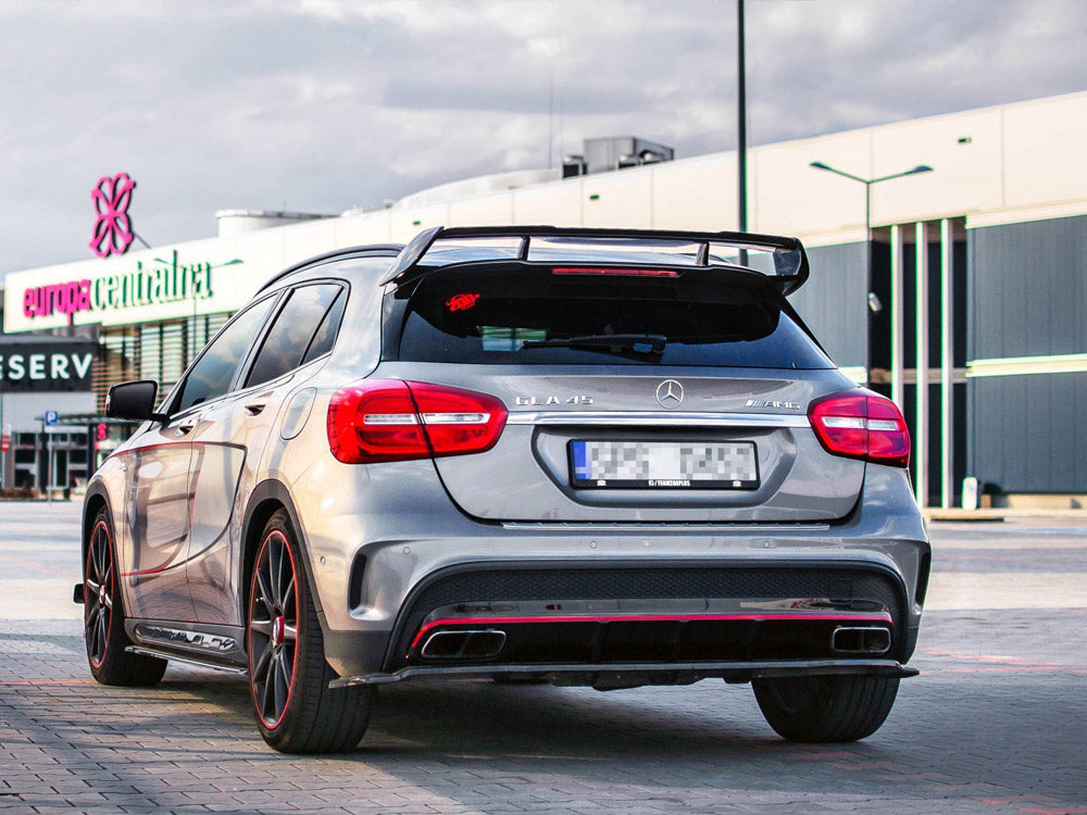Rear Splitter (Vertical Bars) Mercedes-Benz GLA 45 AMG SUV (X156) Pre-Facelift