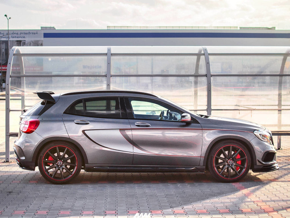 Side Skirts Splitters Mercedes-benz GLA 45 AMG SUV (X156) Pre-facelift (2014-2017) - Textured