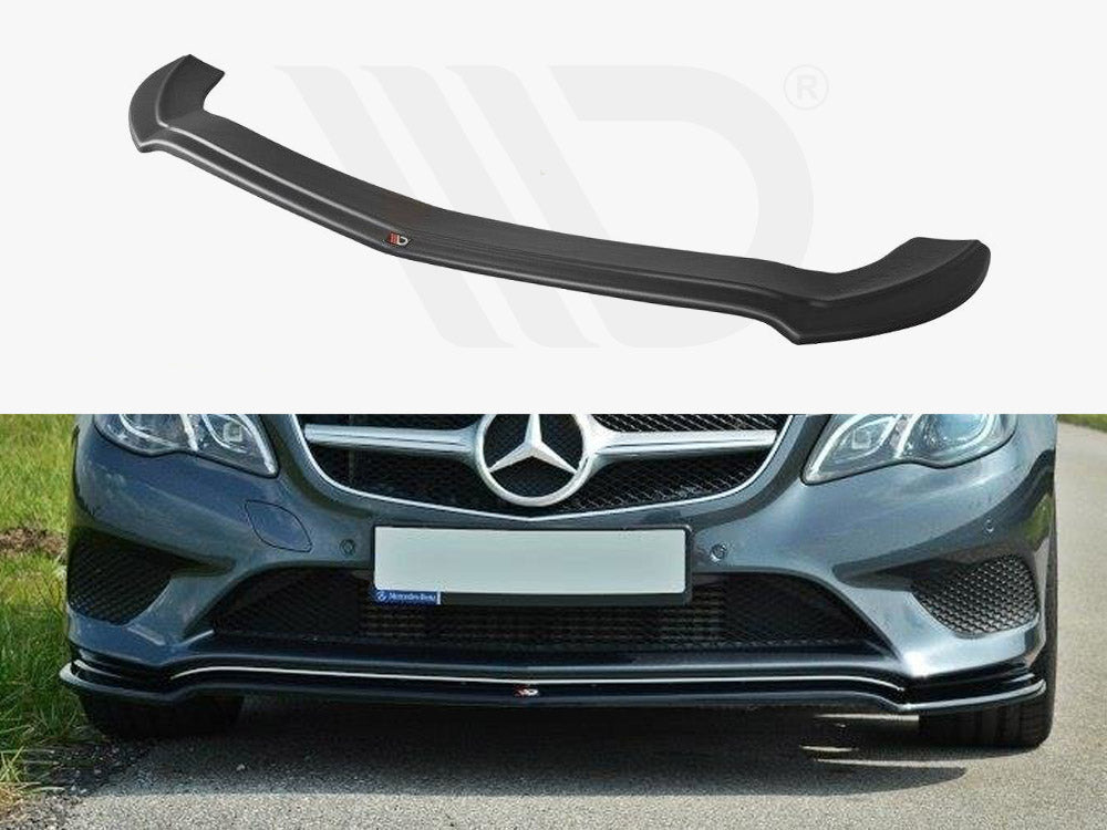Front Splitter V.1 Mercedes - Benz E Coupe / Cabrio C207 Facelift / A207 Facelit