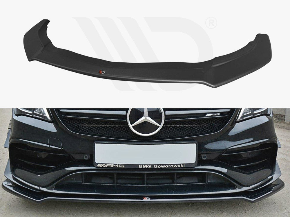Front Splitter V.2 Mercedes CLA 45 AMG C117 (Facelift) (2017-UP) - Textured