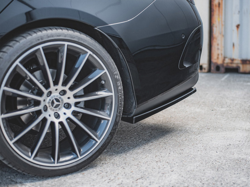 Central Rear Splitter Mercedes-Benz CLS AMG Line C257 - Textured