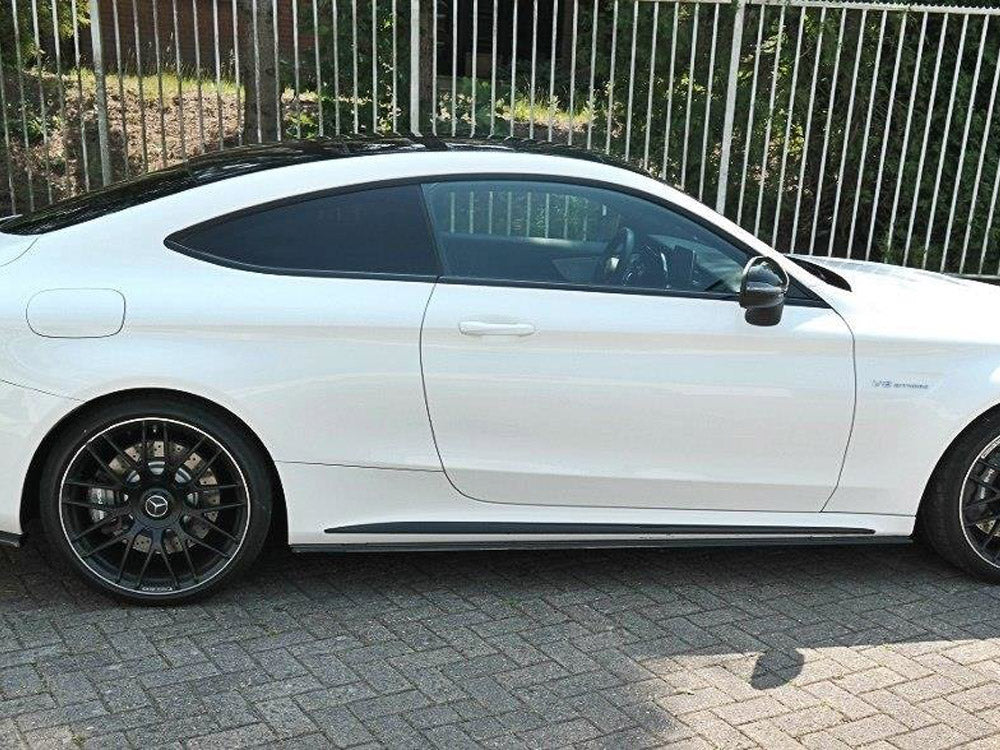 Side Skirts Splitters Mercedes C 205 63 AMG Coupe (2016-2018)