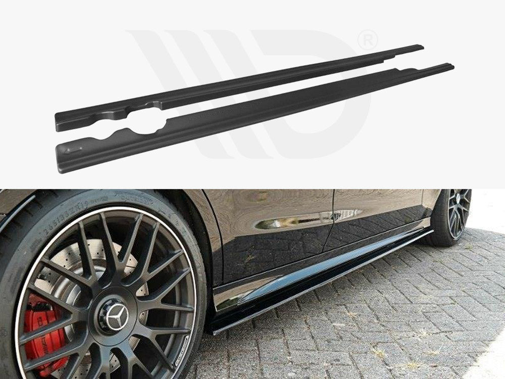 Side Skirts Diffusers V.1 Mercedes-AMG C63 Sedan / Estate W205 / S205