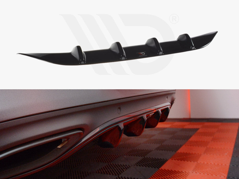 Rear Diffuser Mercedes C-Class W205 Coupe AMG-Line