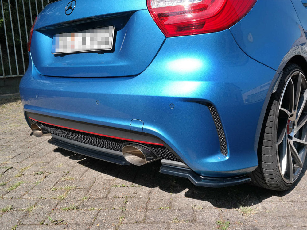 Rear Splitter Mercedes A-Class W176 AMG-Line Pre-Facelift