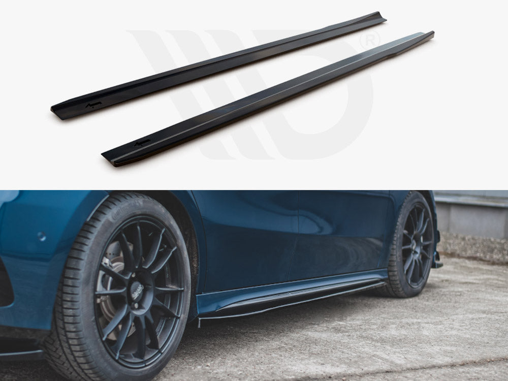 Side Skirts Diffusers V.1 Mercedes A35 AMG / AMG-Line W177