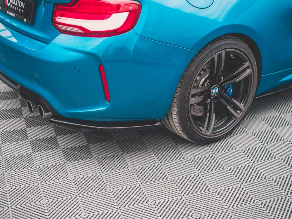 Rear Side Splitters V.2 Bmw M2 F87 (2016-2020)