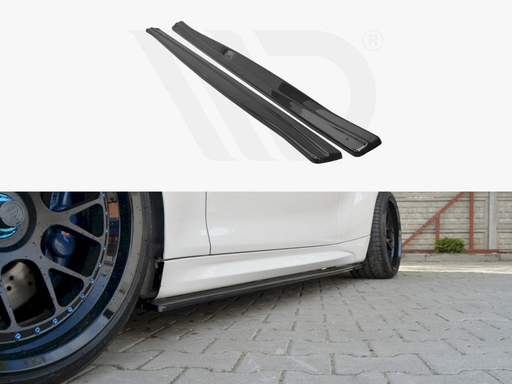 Side Skirts Splitters Bmw M2 F87 (2016-) - Textured
