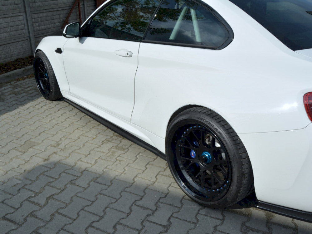 Side Skirts Splitters Bmw M2 F87 (2016-) - Textured