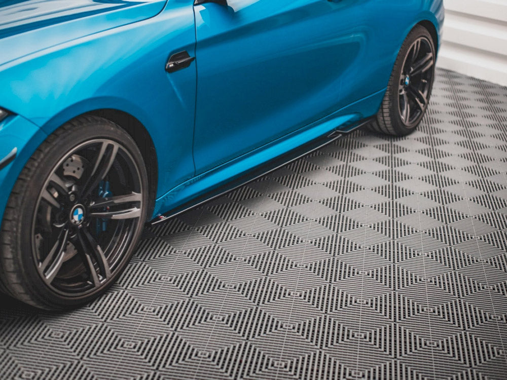 Side Skirts Diffusers V.2 Bmw M2 F87 (2016-2020)
