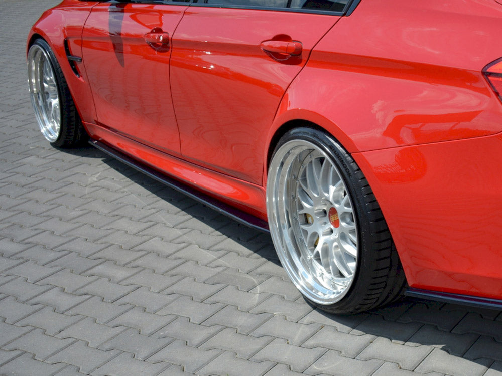 Side Skirts Diffusers V.1 Bmw M3 F80 (2014-18)