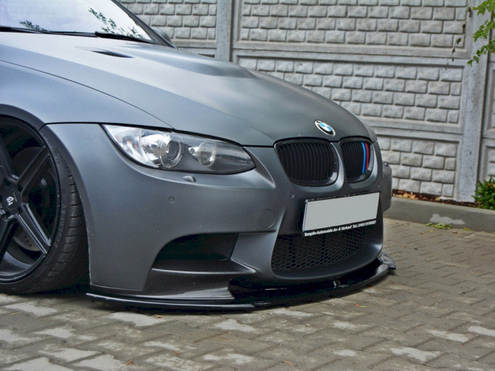 Front Splitter Bmw M3 E92 / E93 (Preface Model Fits M Performance Splitters) - Textured