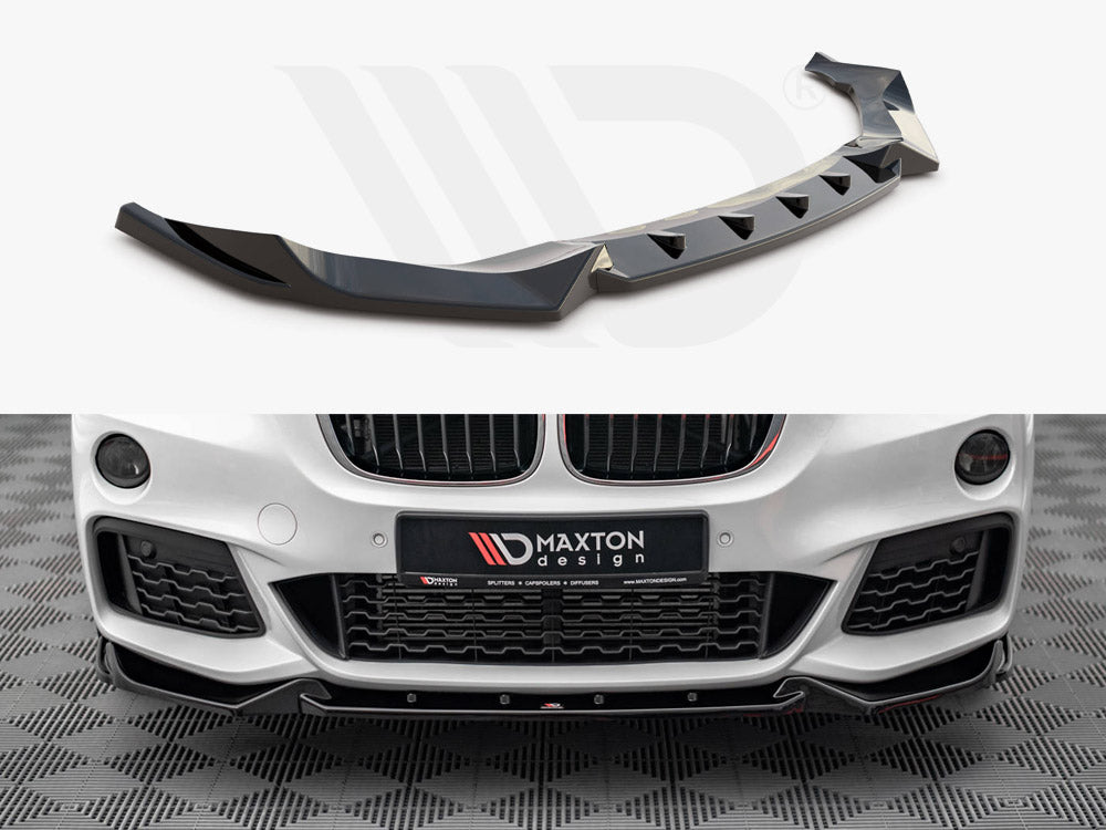 Front Splitter V.2 Bmw X1 M-Pack F48 (2015-2019)