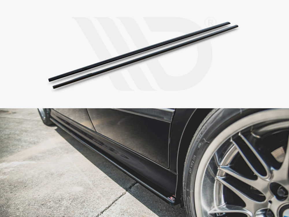 Side Skirts Diffusers Bmw M5 / 5 M-Pack E39 - Textured