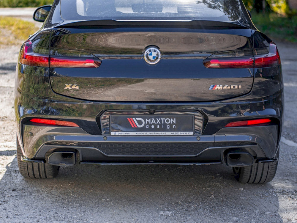 Rear Side Splitters Bmw X4 M40I G02 - Textured