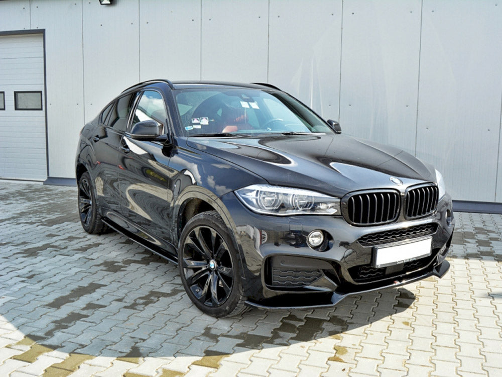 Front Splitter V.1 Bmw X6 F16 M Sport (2014-2019) - Textured