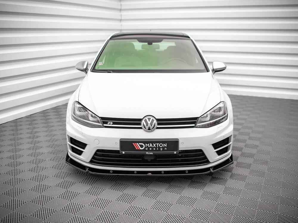 Front Splitter V.4 Vw Golf R / R-Line Mk7