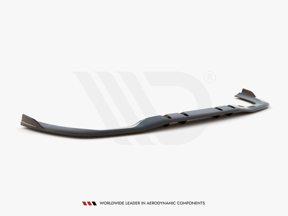 Rear Splitter (Vertical Bars) V.2 Mercedes A 35 AMG Sedan V177