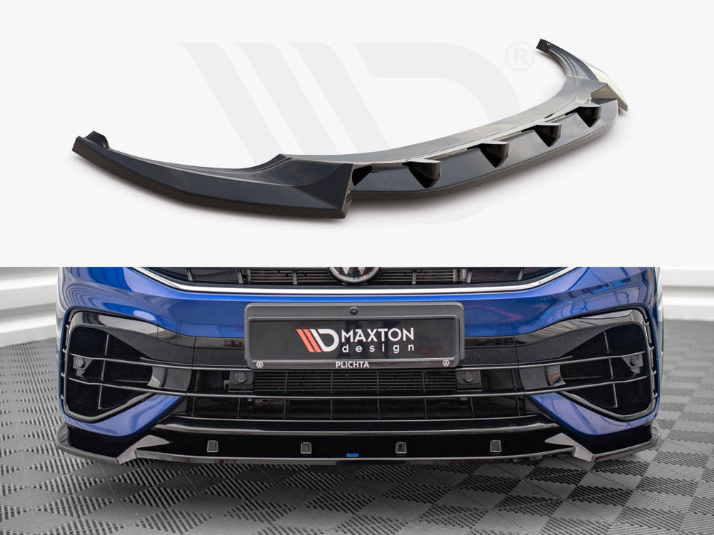 Front Splitter V.2 Vw Tiguan R  / R-Line Mk2 Facelift (2020-)