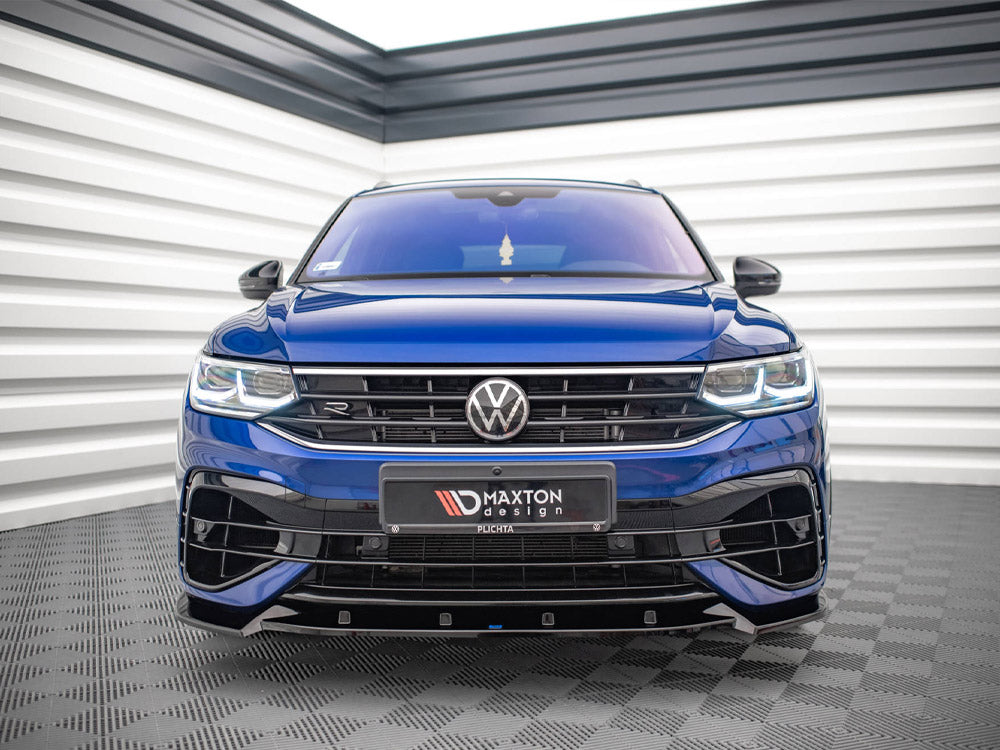 Front Splitter V.2 Vw Tiguan R  / R-Line Mk2 Facelift (2020-)