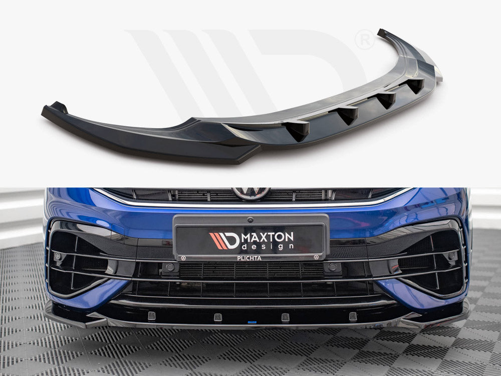 Front Splitter V.3 Vw Tiguan R  / R-Line Mk2 Facelift (2020-)