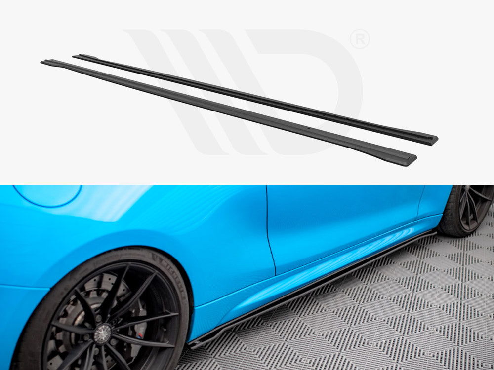 Street Pro Side Skirts Diffusers Bmw M2 F87
