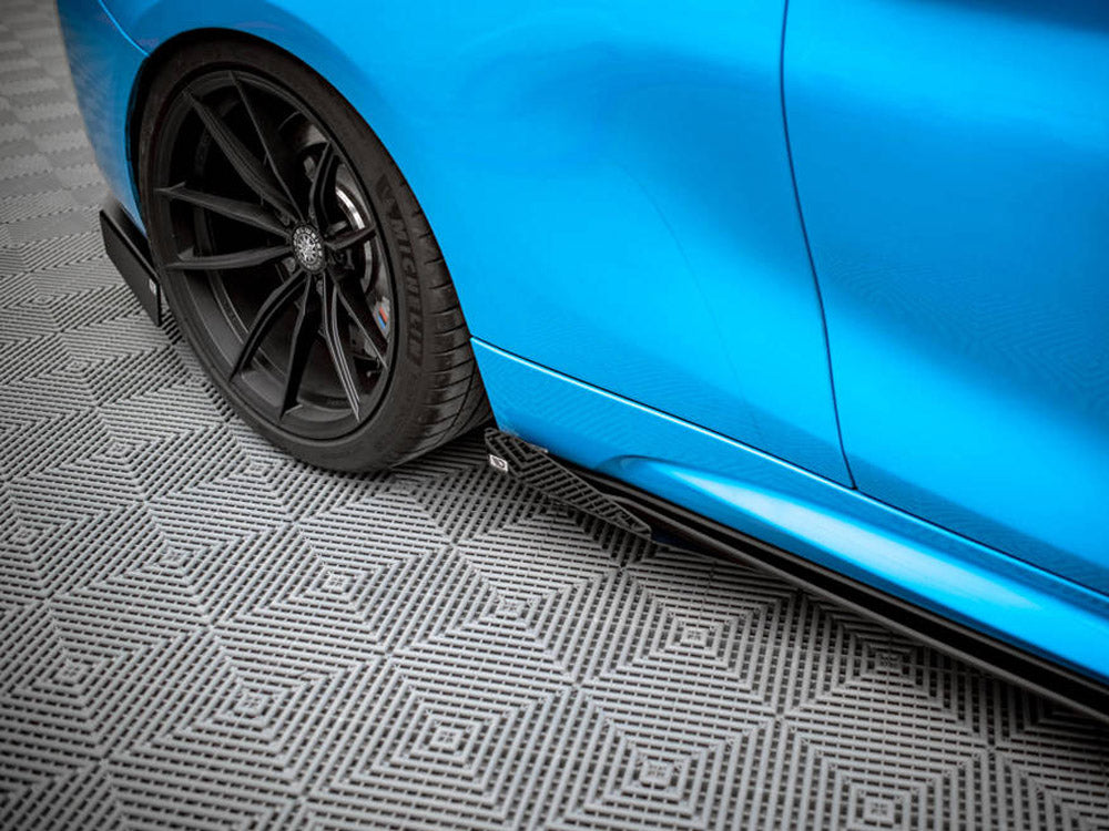 Street Pro Side Skirts Diffusers + Flaps Bmw M2 F87