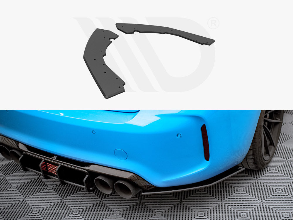 Street Pro Rear Side Splitters Bmw M2 F87 (2016-2020)