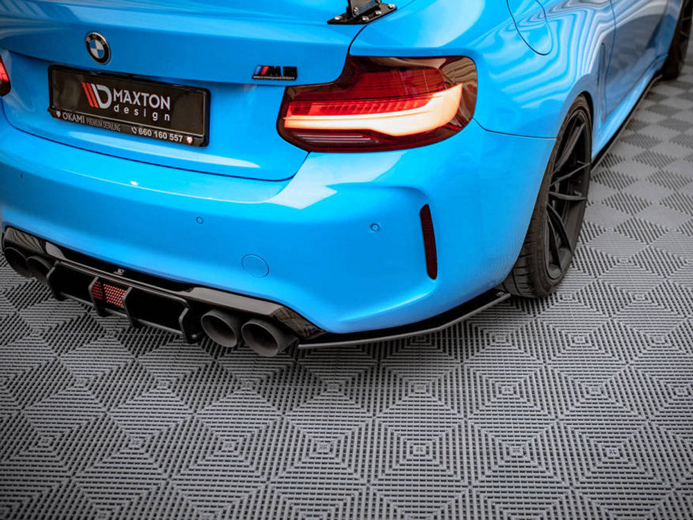 Street Pro Rear Side Splitters Bmw M2 F87 (2016-2020)