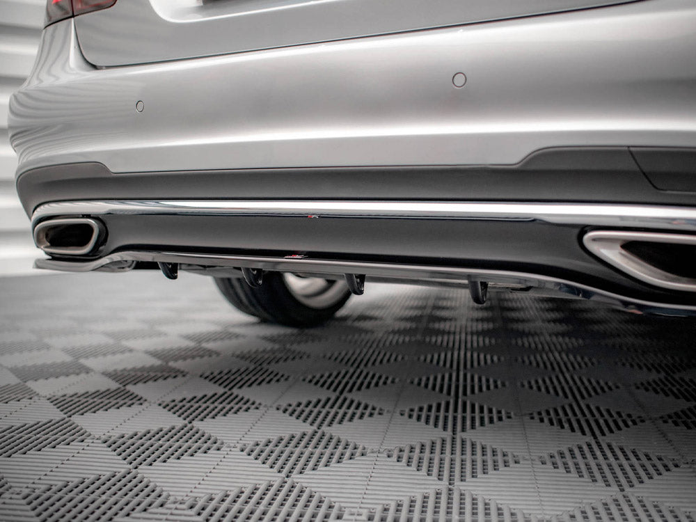 Rear Splitter (Vertical Bars) Mercedes E Amg-Line Sedan W212 Facelift