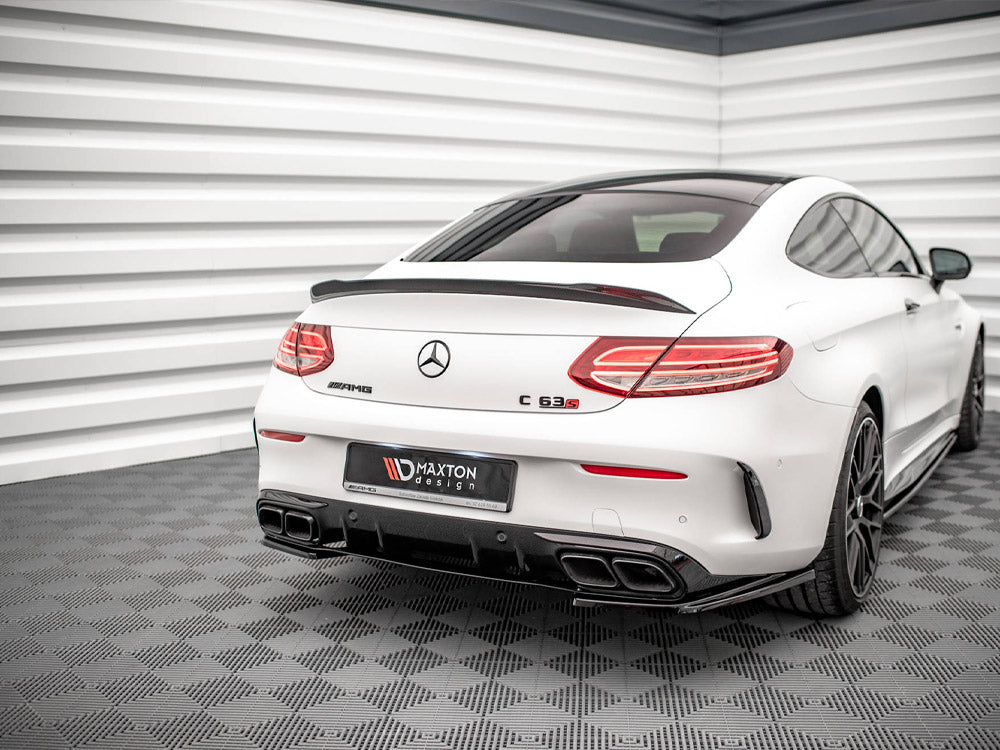 Rear Side Splitters Mercedes-AMG C 63AMG Coupe AMG Aero Pack C205 Facelift