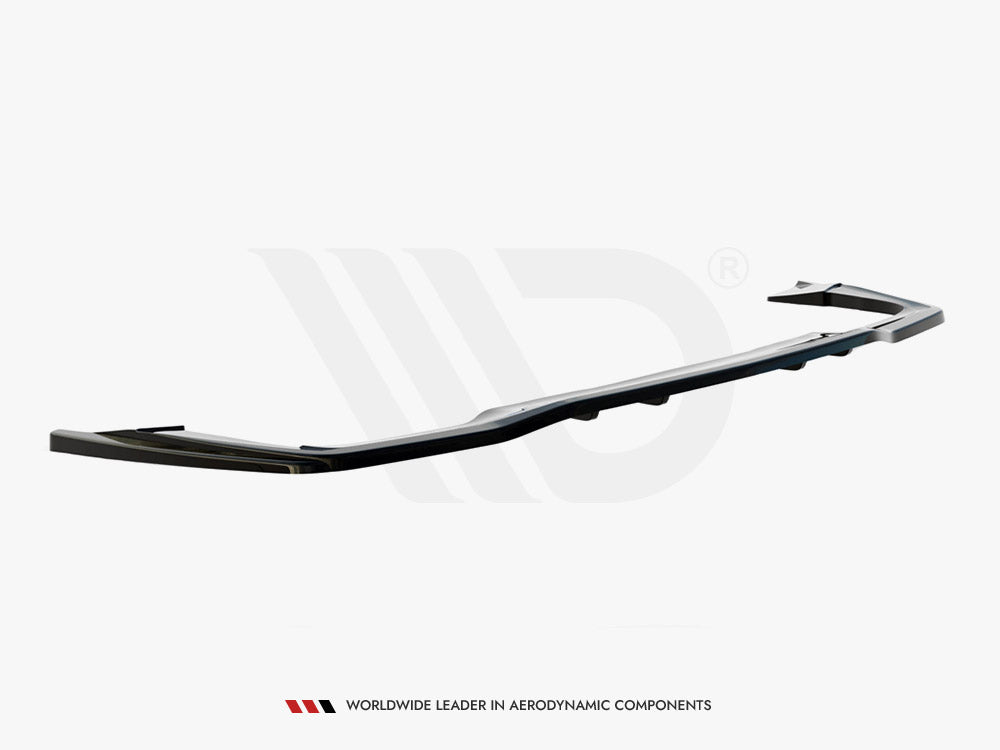 Rear Splitter (Vertical Bars) Mercedes-AMG C 63AMG Coupe AMG Aero Pack C205 Facelift