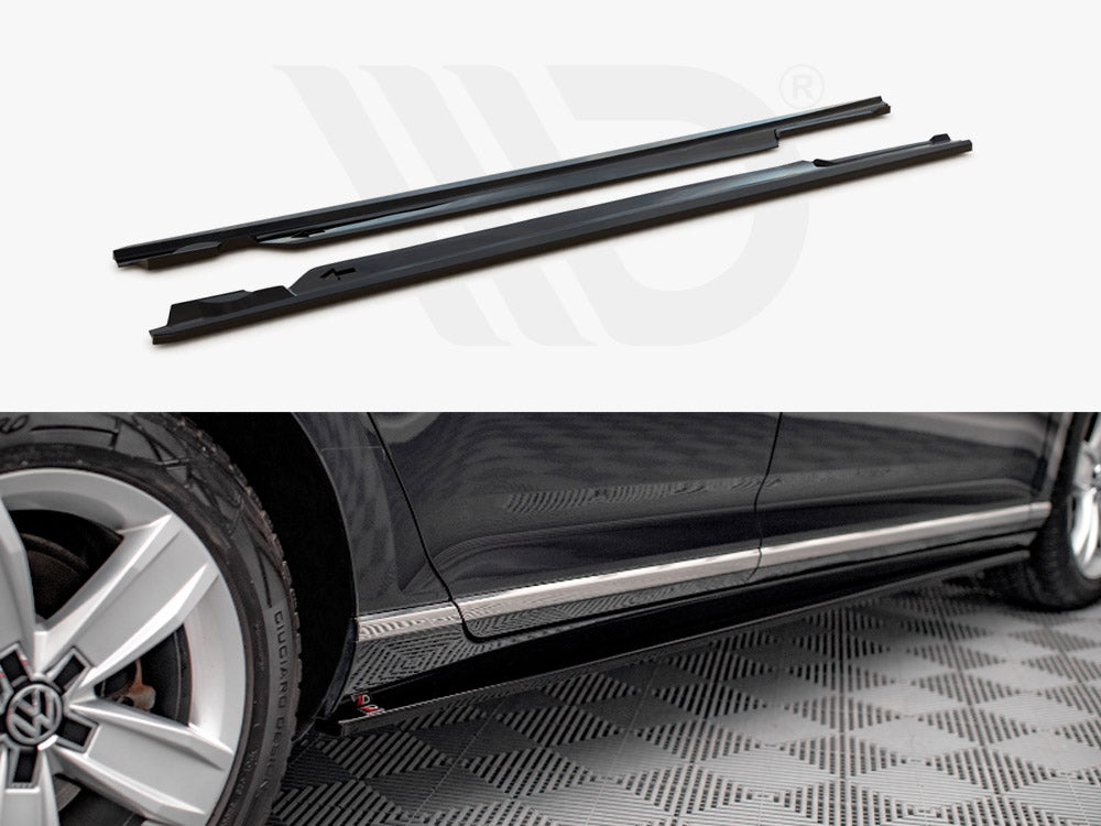 Side Skirts Diffusers Vw Passat B8 Facelift