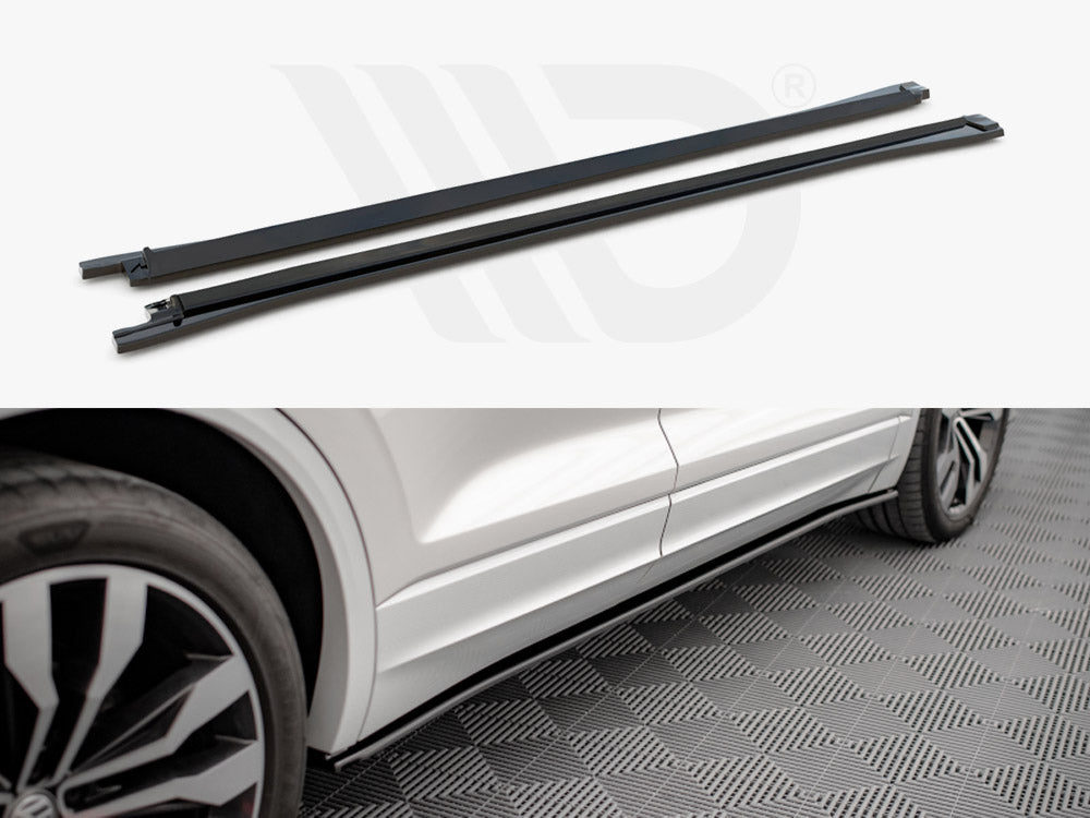 Side Skirts Diffusers Volkswagen Touareg R-Line Mk3