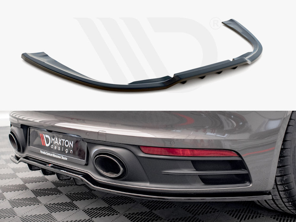 Rear Splitter (Vertical Bars) Porsche 911 Carrera 4S 992