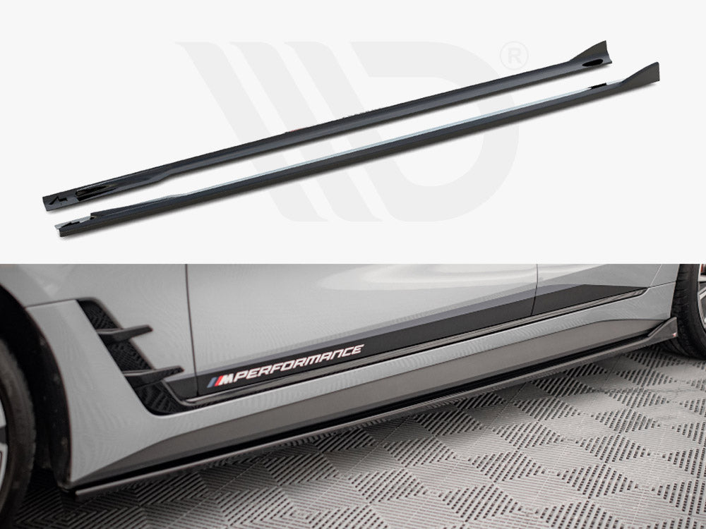 Side Skirts Diffusers V.2 Bmw 4 Gran Coupe M-Pack / M440I G26