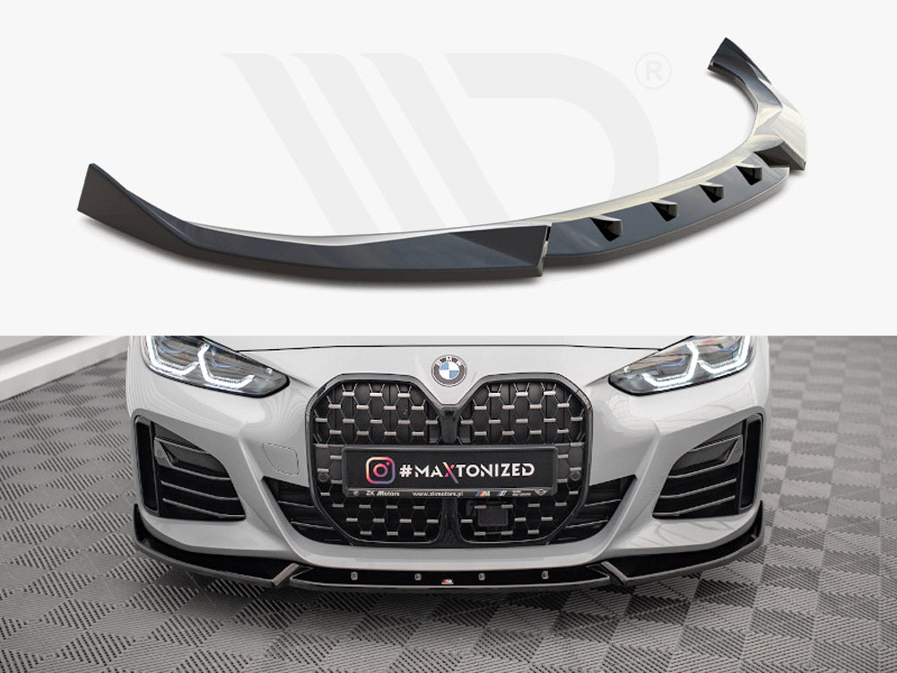 Front Splitter V.2 Bmw 4 / I4 Gran Coupe M-Pack / M440I G26
