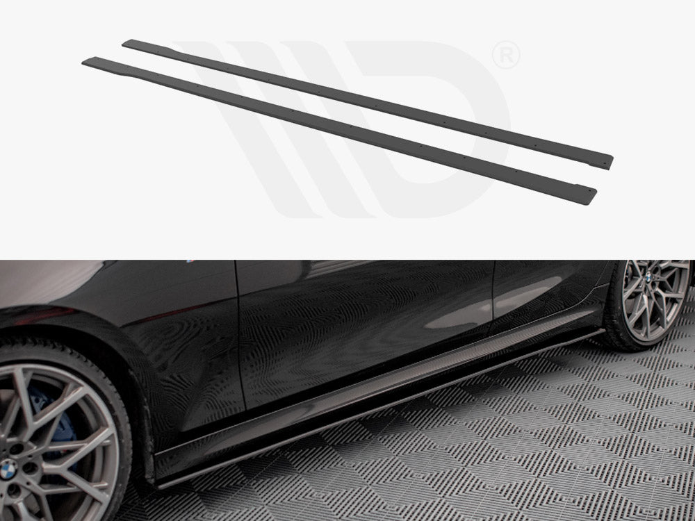Street Pro Side Skirts Diffusers Bmw 3 M-Pack G20 / G21