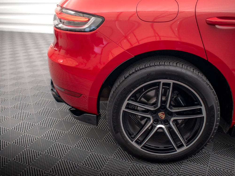 Rear Side Splitters Porsche Macan Gts / Sport Design Mk1 Facelift