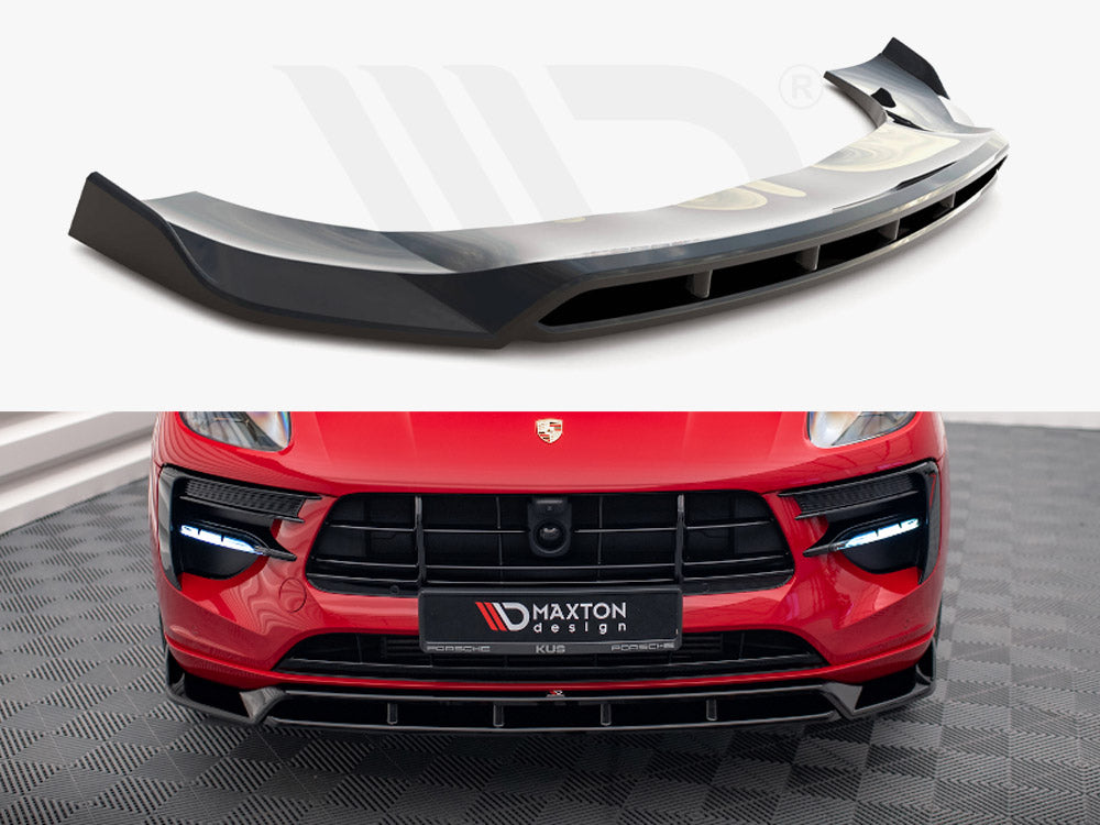 Front Splitter V.2 Porsche Macan Gts / Sport Design Mk1 Facelift
