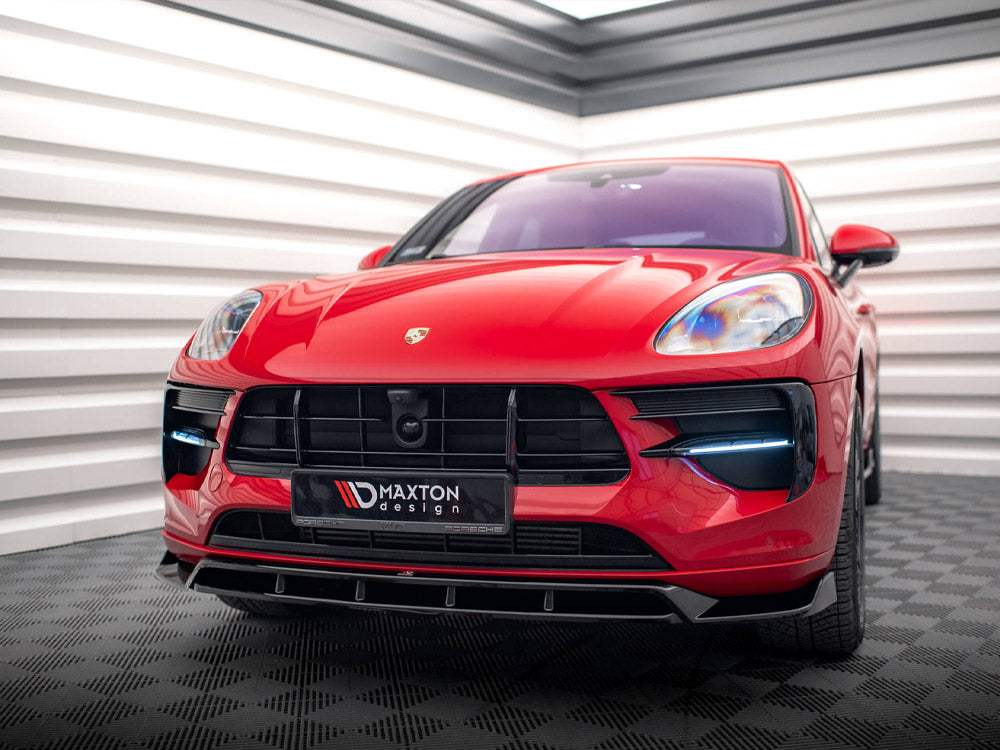 Front Splitter V.2 Porsche Macan Gts / Sport Design Mk1 Facelift