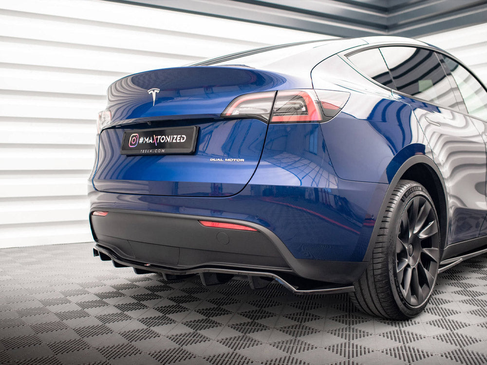 Rear Splitter (Vertical Bars) Tesla Model Y