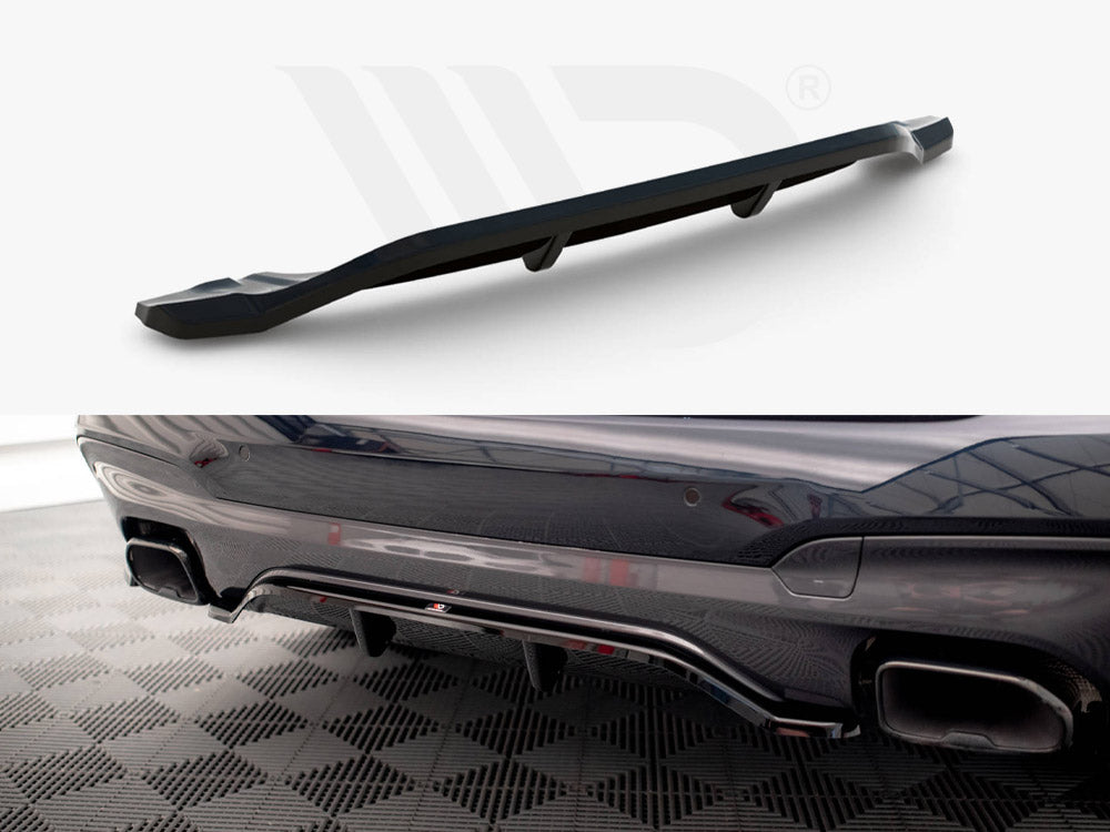 Central Rear Splitter (Vertical Bars) Bmw X3 M40I / M40D G01