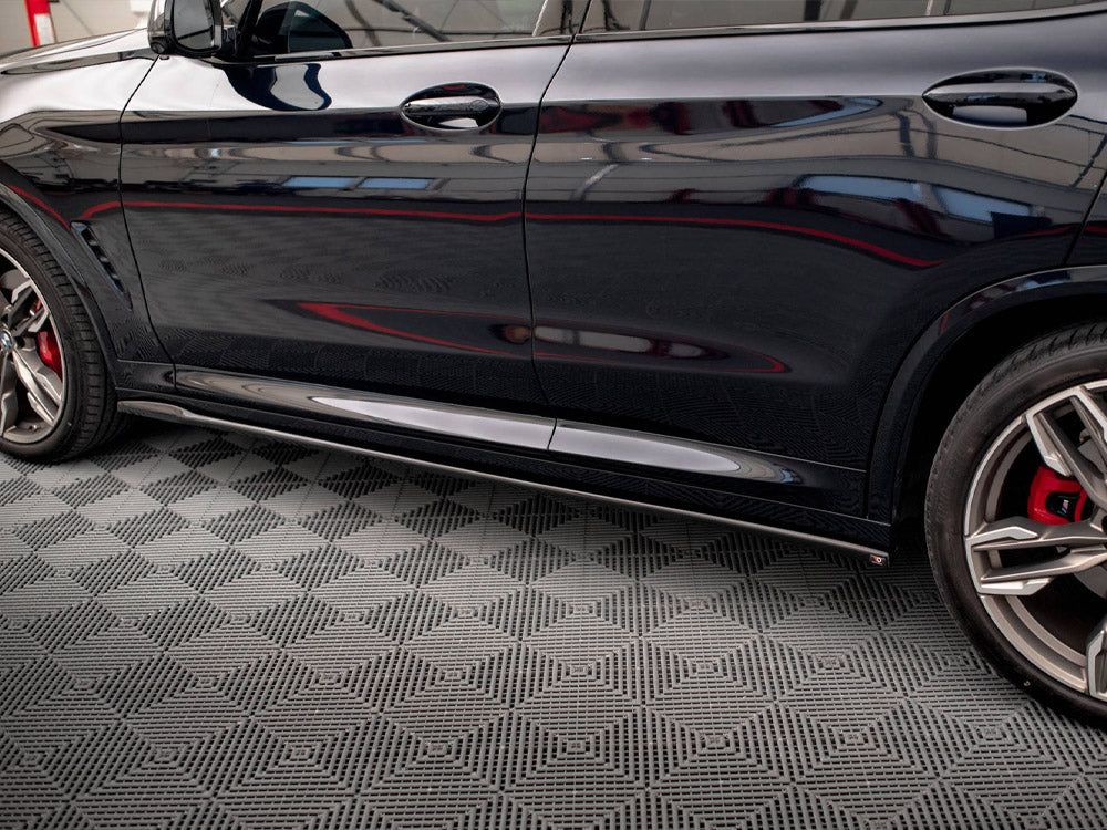 Side Skirts Diffusers V.2 Bmw X3 M40D / M40I / M-Pack G01