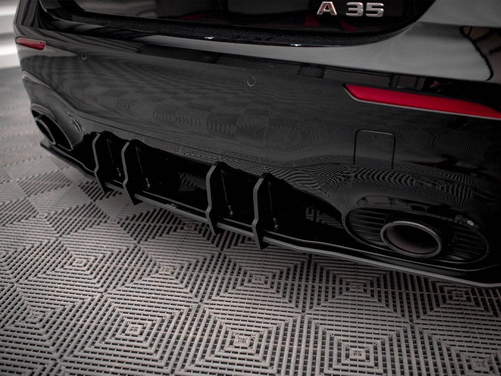 Street PRO Rear Valance + Flaps Mercedes A35 AMG Hatchback Aero Pack W177