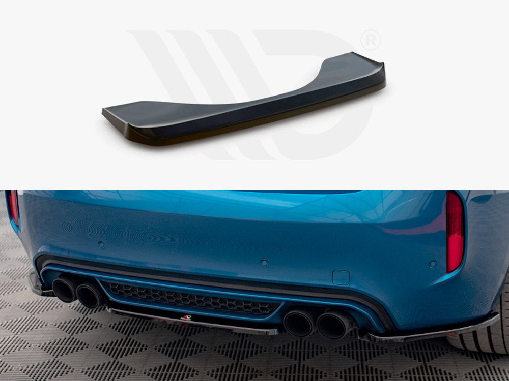 Central Rear Splitter Bmw X6 M F86