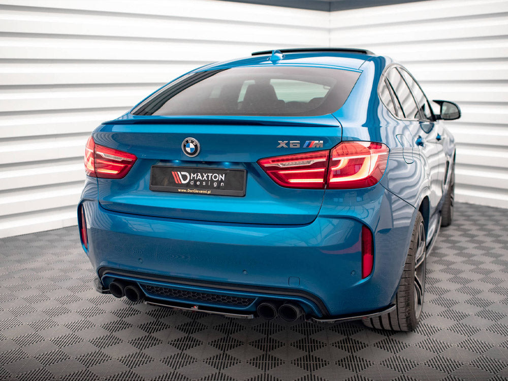 Central Rear Splitter Bmw X6 M F86