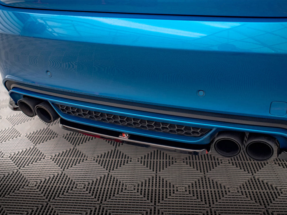 Central Rear Splitter Bmw X6 M F86